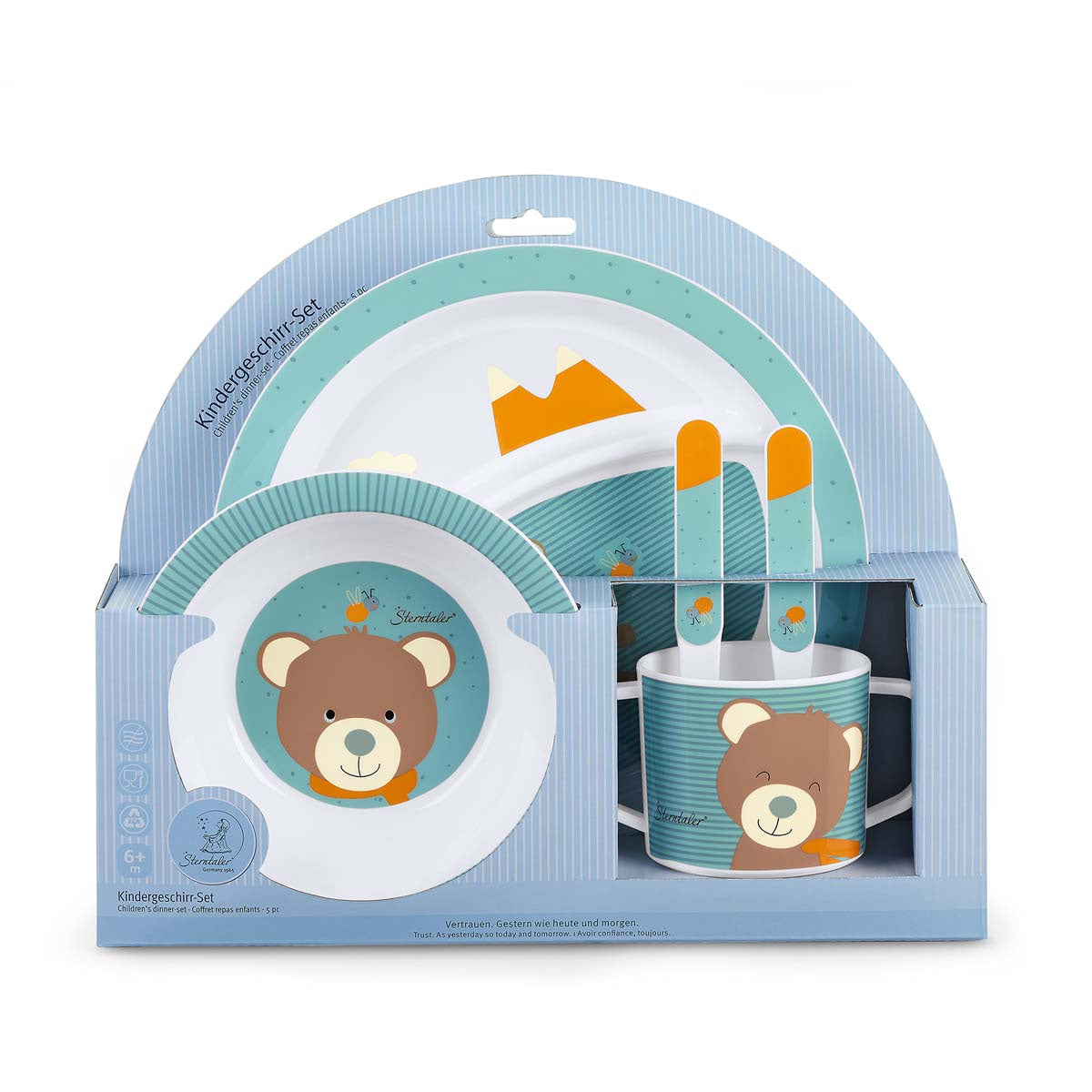 Sterntaler Kindergeschirr-Set Ben Spielzeuglädle